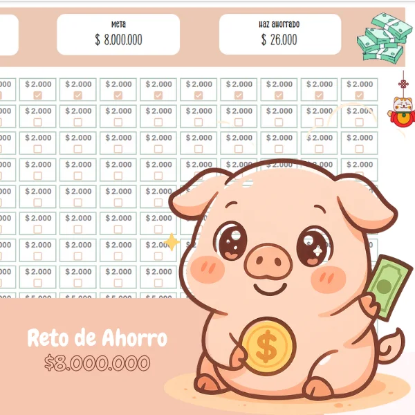 Plantilla de excel ahorro_1