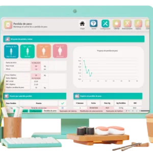 MyFit Tracker: Plantilla de Control de Peso Premium